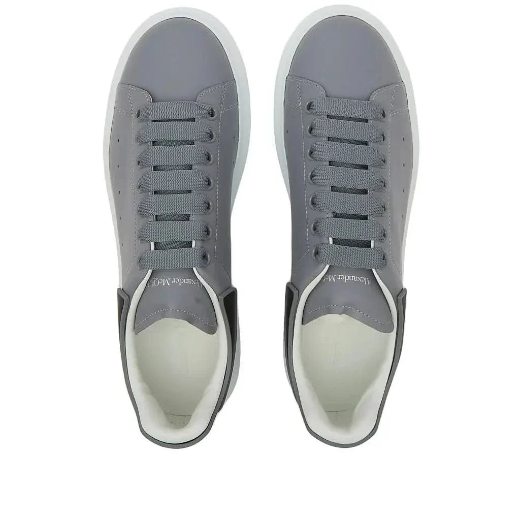 Alexander McQueen Heel Tab 'Gun Grey'