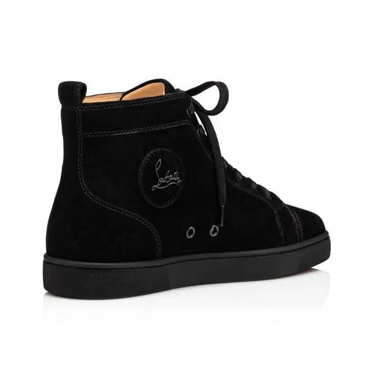 Louboutin Louis "Veau velours - Black"