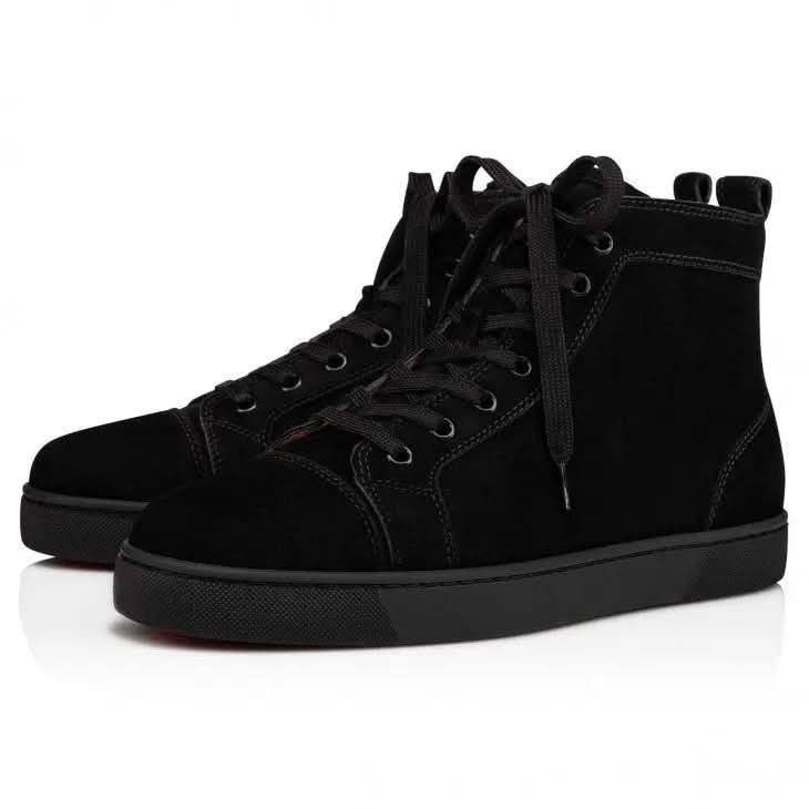 Louboutin Louis "Veau velours - Black"