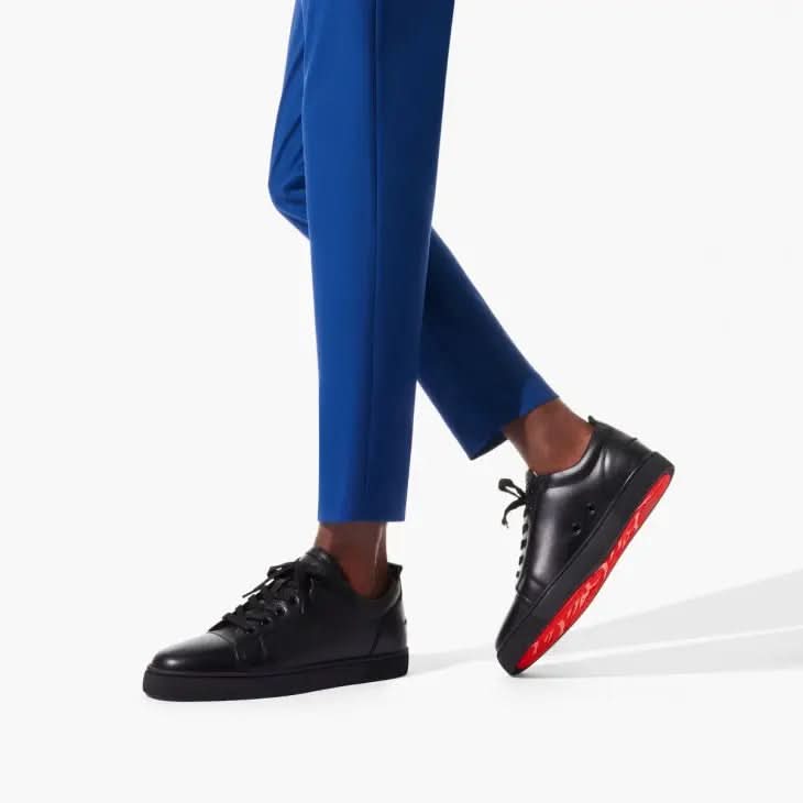 Louboutin Louis Junior "Calf leather - Black"