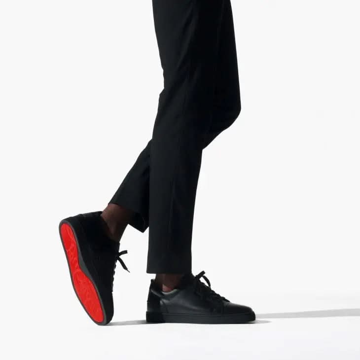 Louboutin Louis Junior "Calf leather - Black"