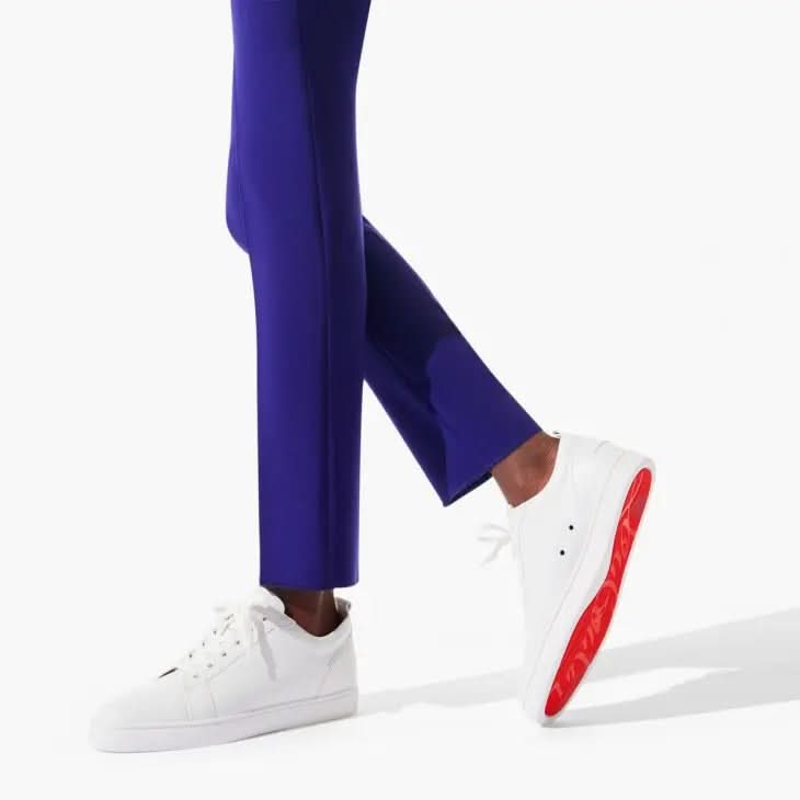Louboutin Louis Junior "Calf leather - White"