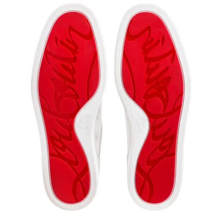 Louboutin Rantulow "Grained alf leather - Latte"