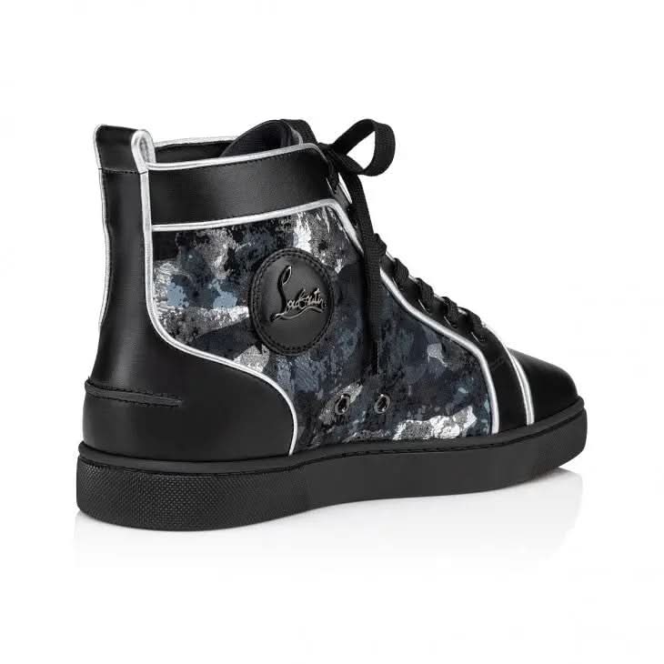 Louboutin Louis "Calf leather and leather Gravity - Black"
