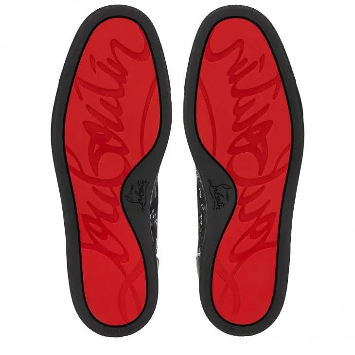 Louboutin Louis "Calf leather and leather Gravity - Black"