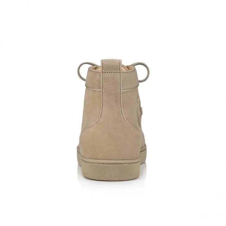 Louboutin Louis Junior "Veau velours - Saharienne"
