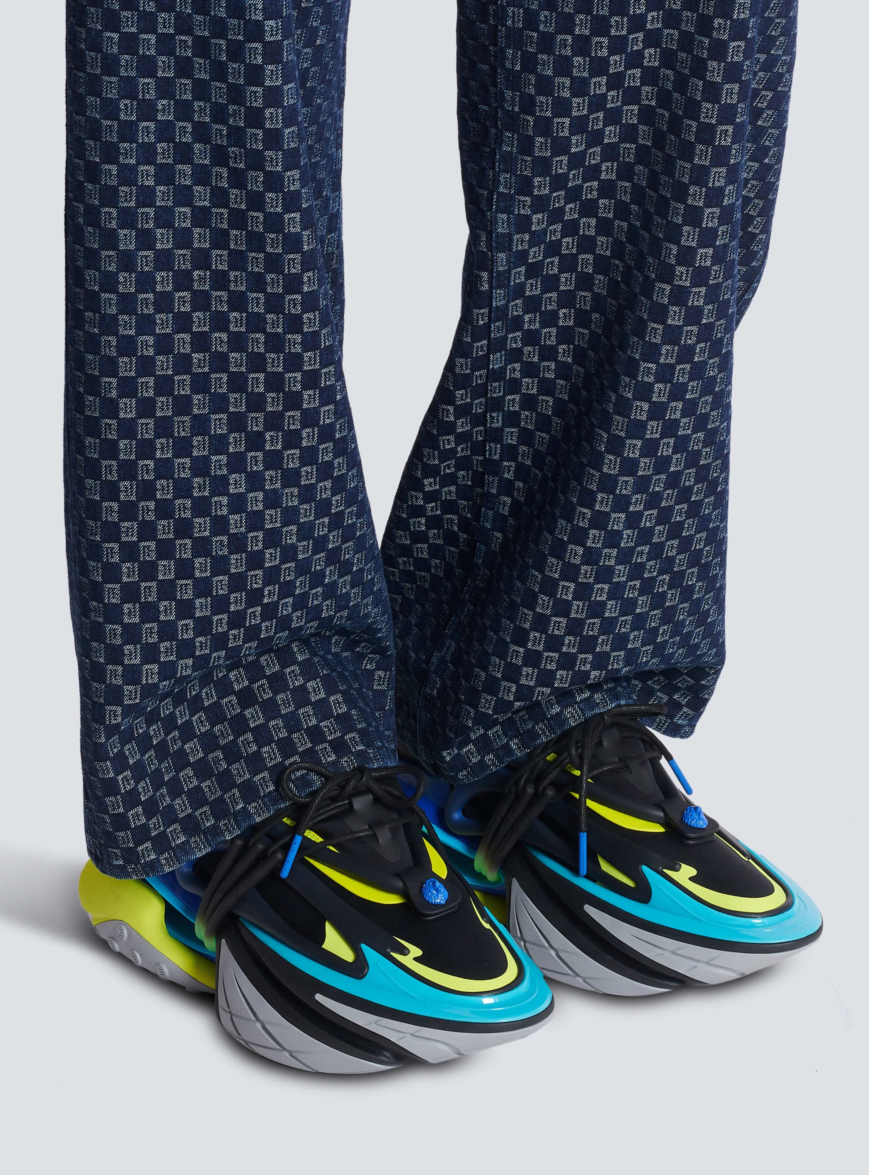 Balmain Unicorn 'Blue/Yellow/Grey'