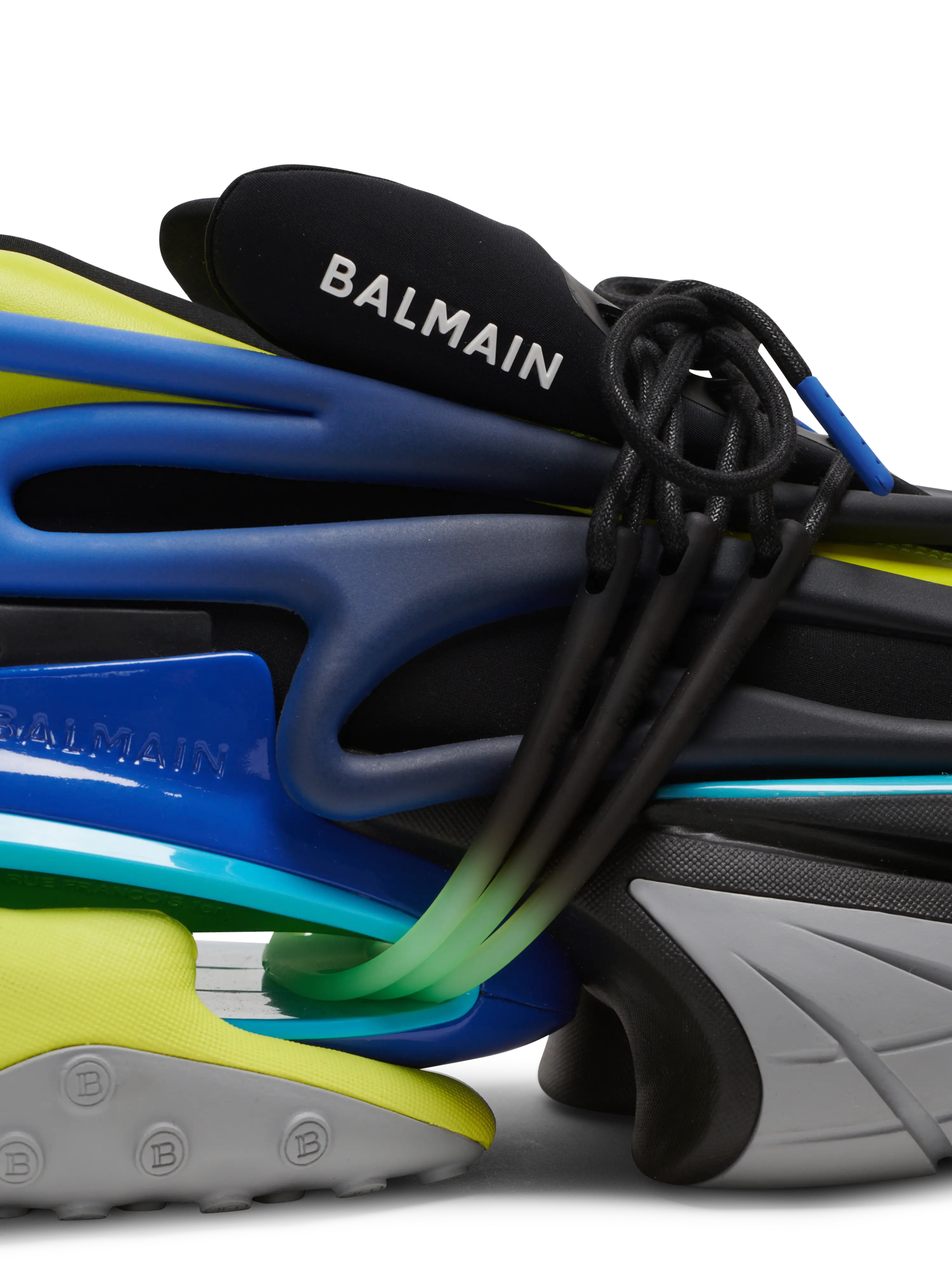 Balmain Unicorn 'Blue/Yellow/Grey'