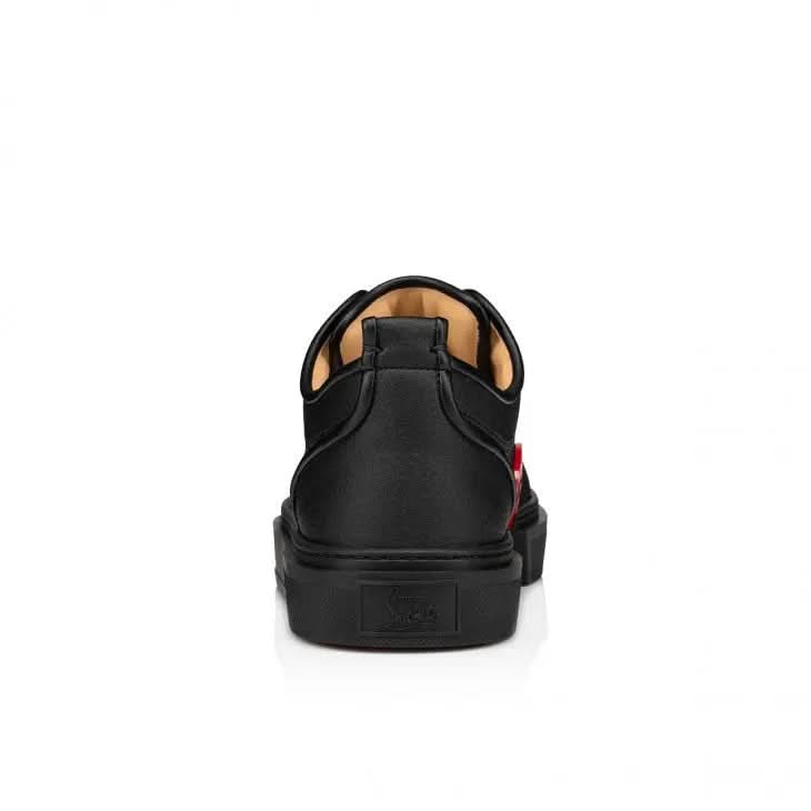 Louboutin Adolon Junior "Recycled polyester and bio-based materials - Black"