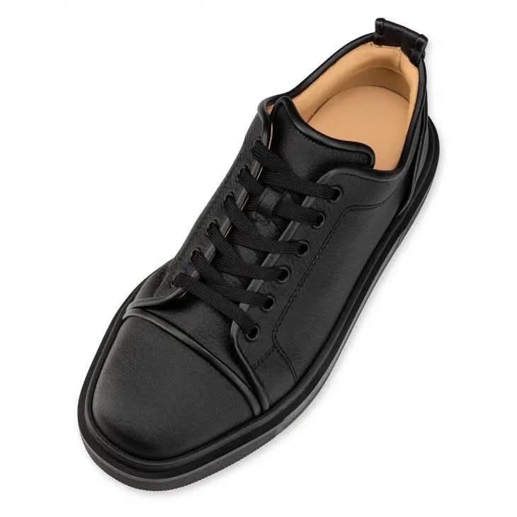 Louboutin Adolon Junior "Recycled polyester and bio-based materials - Black"