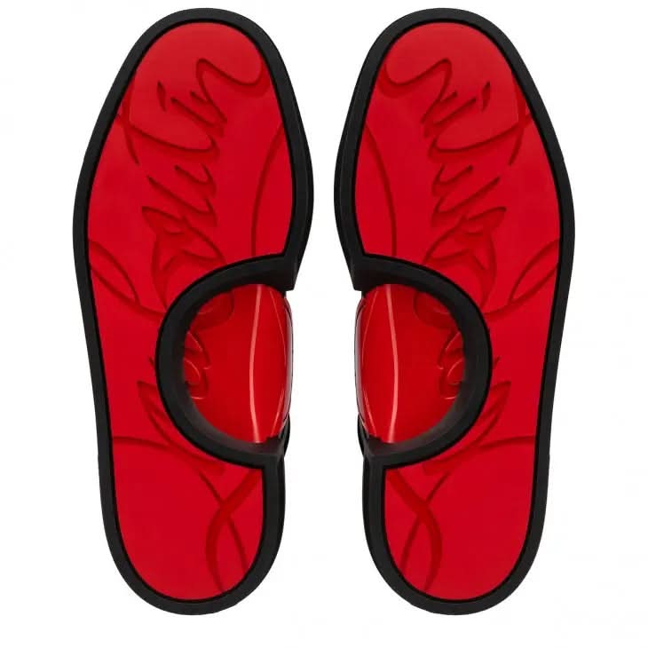 Louboutin Adolon Junior "Recycled polyester and bio-based materials - Black"
