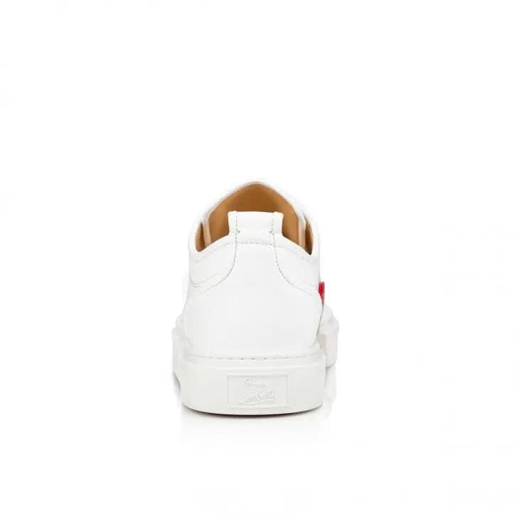 Louboutin Adolon Junior "Recycled polyester and bio-based materials - White"