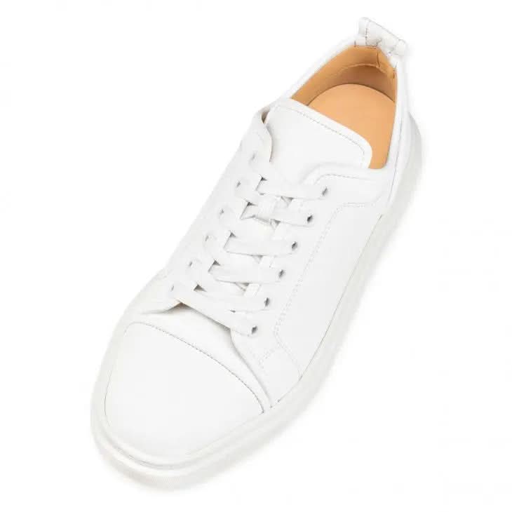 Louboutin Adolon Junior "Recycled polyester and bio-based materials - White"