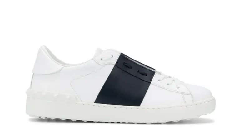 Valentino Garavani Open leather sneakers - Доставка за 1 работен ден
