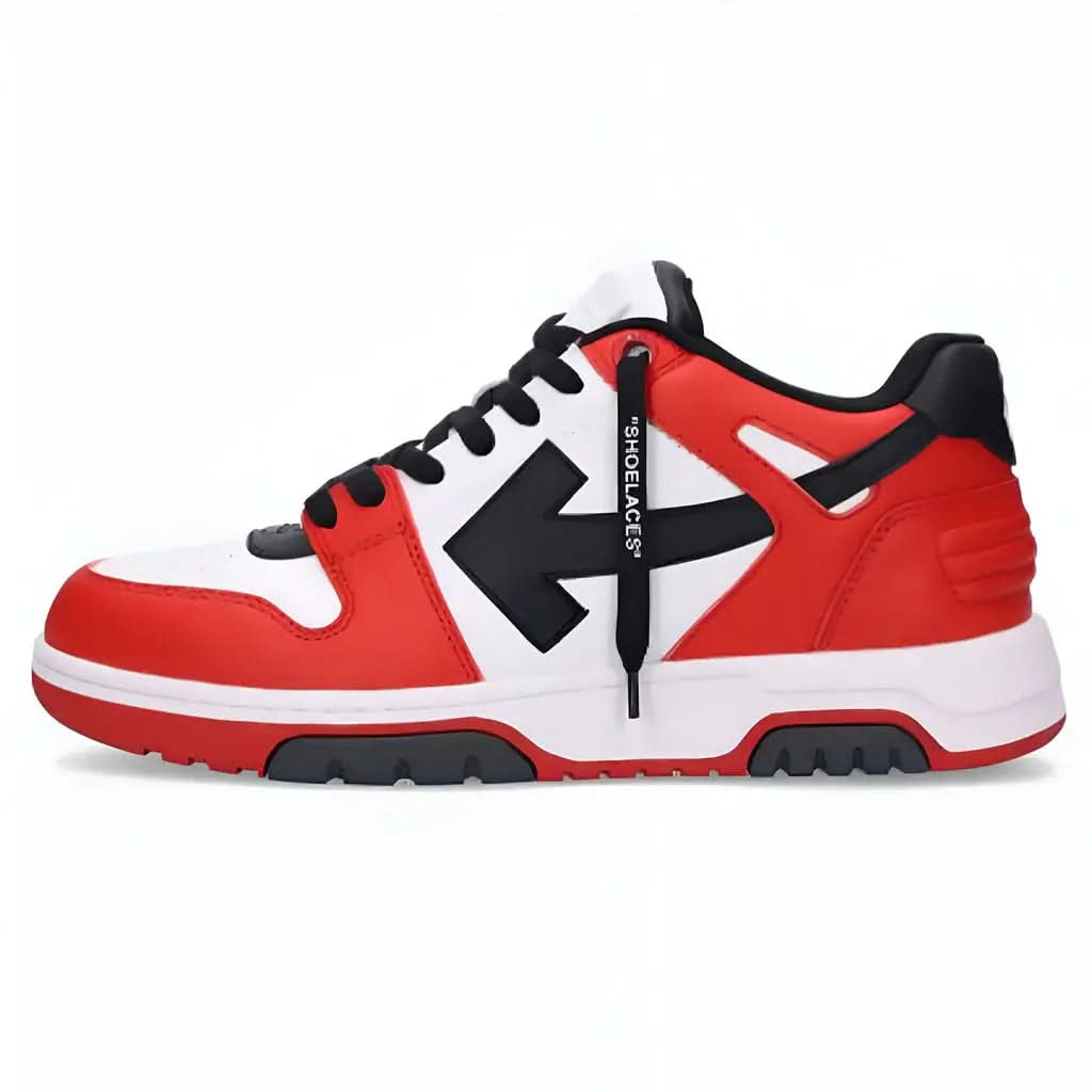 Off-White Out of Office Low 'Red White Black' - Доставка за 1 работен ден