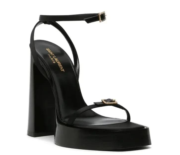 Saint Laurent Platz 105mm platform sandals