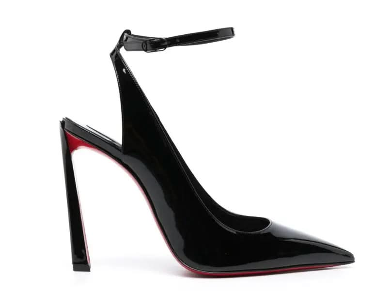 Christian Louboutin Condora 100mm Leather Slingback Pumps