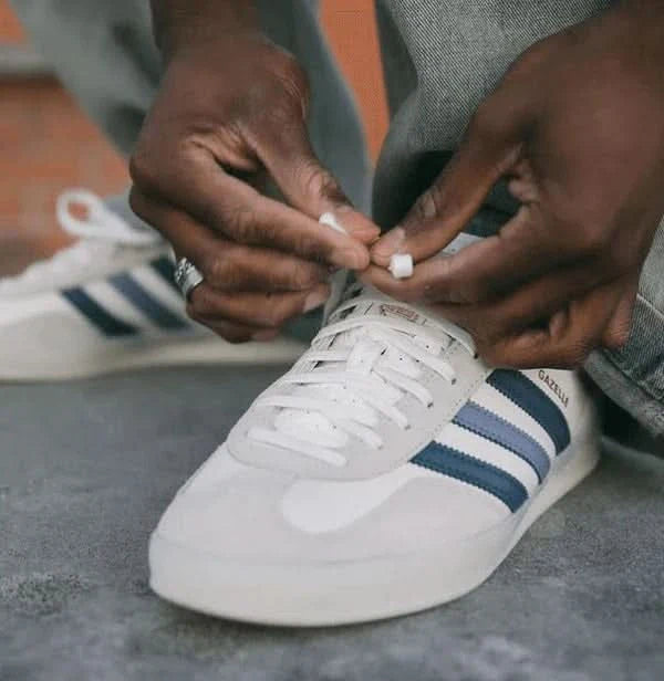 adidas Gazelle Indoor White Preloved Ink
